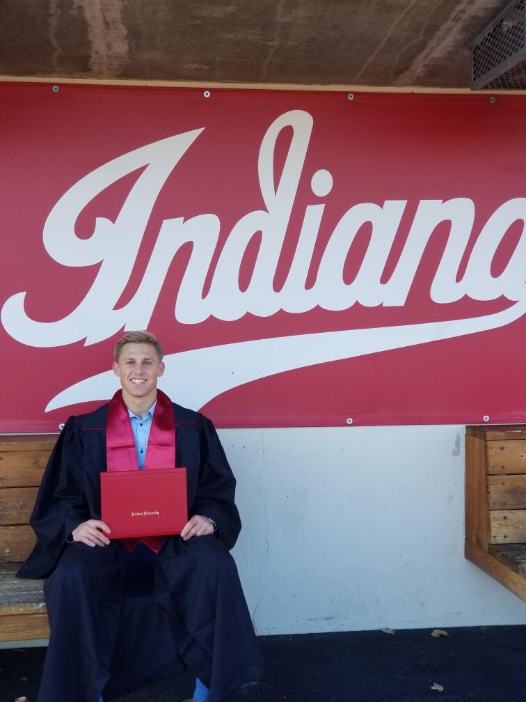 LoganKaletha's tweet photo. After what seemed to be the longest college tenure, thank you @IUHoosiers!! https://t.co/KgsaXVNuIr
