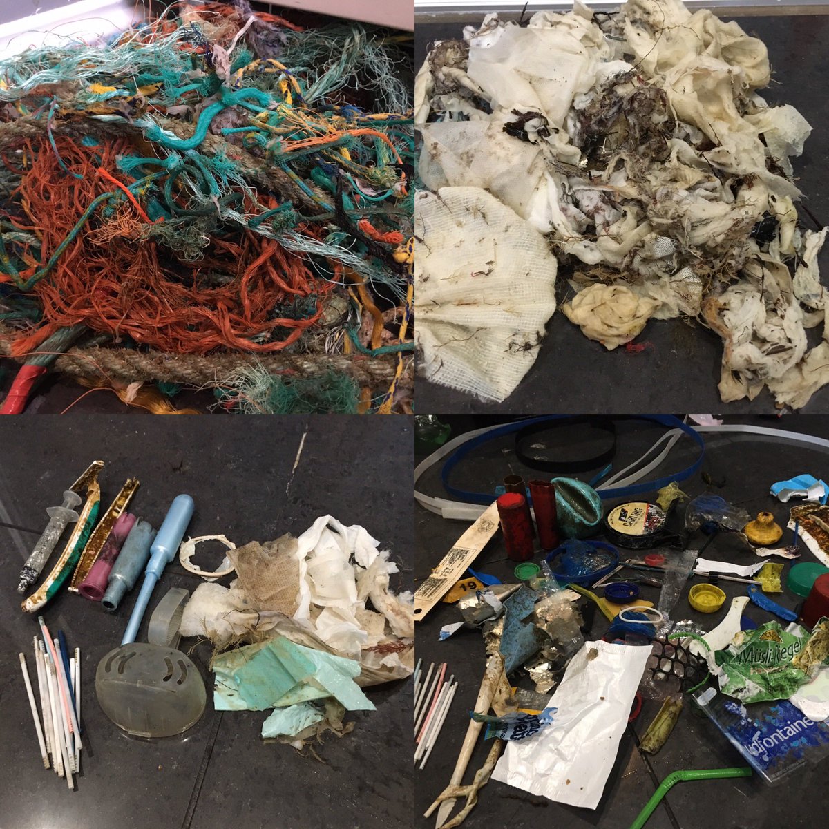 LaraQuinn15's tweet image. Sadly a simple stroll along the beach cannot be had without filling a bag full of litter. Rope, wet wipes, sanitary item and goose barnacles washed up in the morning tide. #hastings #cleanseasplease #2minutebeachclean