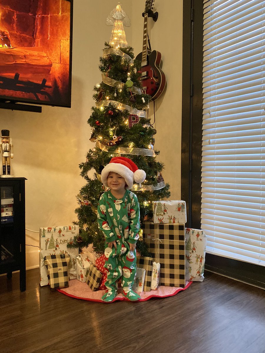 Jess_Pressley's tweet photo. Christmas came to the Pressley home! ❤️🎅💚🎁 https://t.co/KEKdkb7ipT