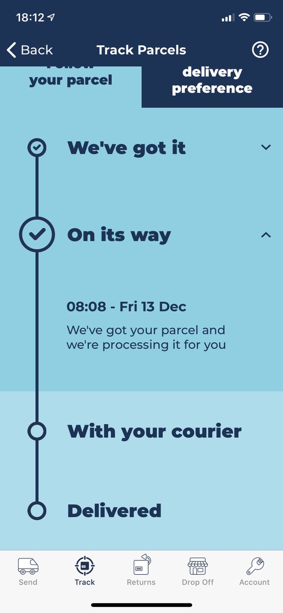 Rawry212's tweet photo. @Hermesparcels why hasn’t 9148051248345981 moved in over a week? #myHermes more like #myHell https://t.co/1lyKecwAo5