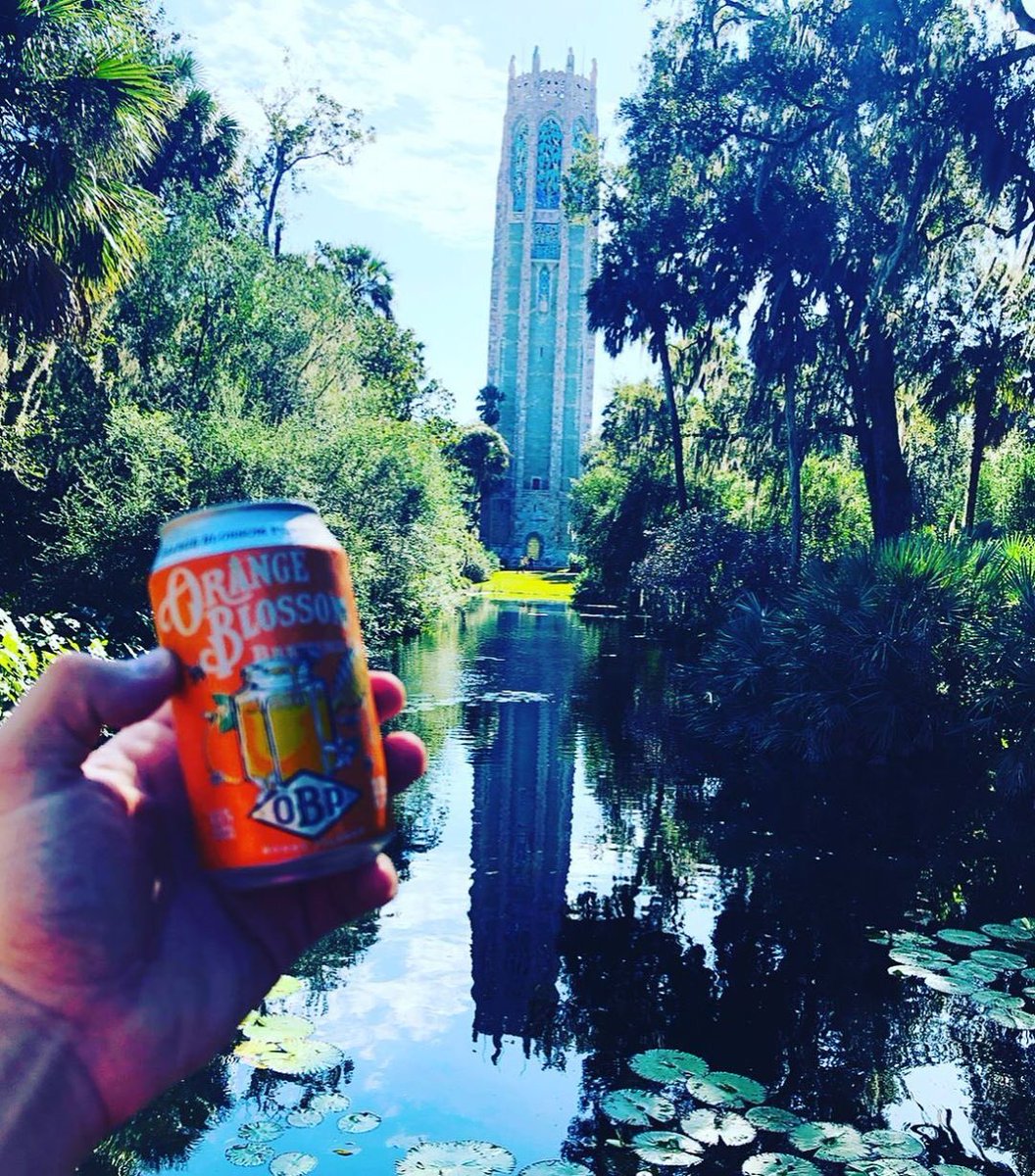 Cheers to the weekend! Let’s get out there. 😁👍🍻
.
Repost IG: @tyler898 #boktowergardens #orangeblossombrewing 🍊🎄🍻