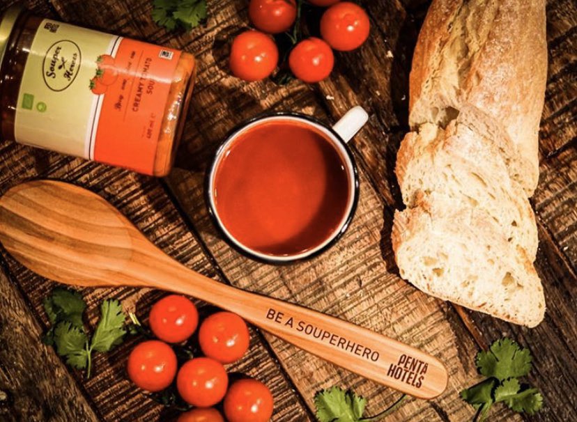 NJCrow's tweet image. Love this that #pentahotels are doing - Souper Heroes🍲 buy one soup and we’ll donate one to those in need.  Hotels supporting soup kitchens 😀