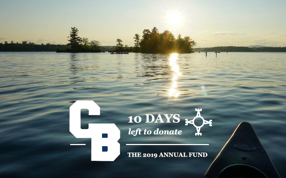 The Annual Fund closes in 10 days!  Help us reach the milestone of 1000 donors while supporting Belknap in 2020 and beyond. Timi-Hi!
.
.
Donate online at: campbelknap.secure.force.com/donate/
Donate through Venmo: venmo.com/Camp-Belknap