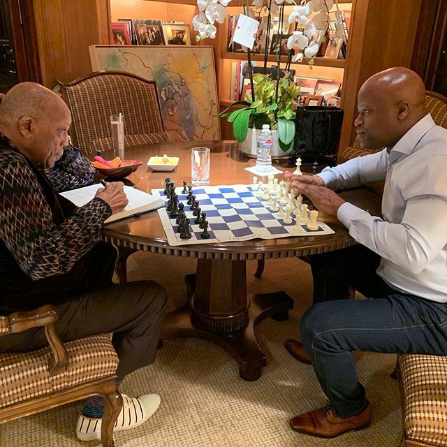 Maurice Ashley on X: It's blindfold chess at the annual Queen