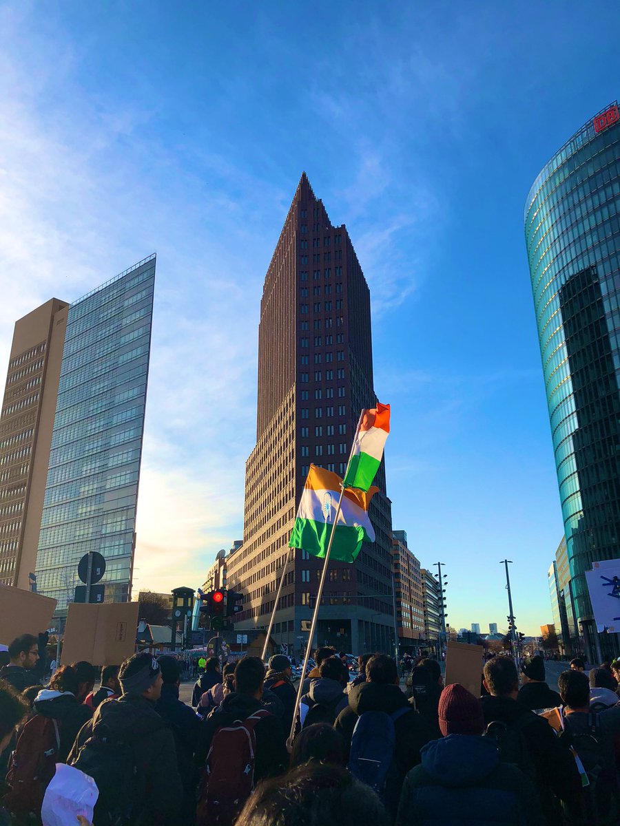 bensamjonz's tweet photo. Students and Youth in Berlin came together against caa and nrc #berlinforindia #CAAProtest #RevokeCAA_NRC #PeacefulProtests #togetherwefight #unifyindia https://t.co/mxPflsK5AZ