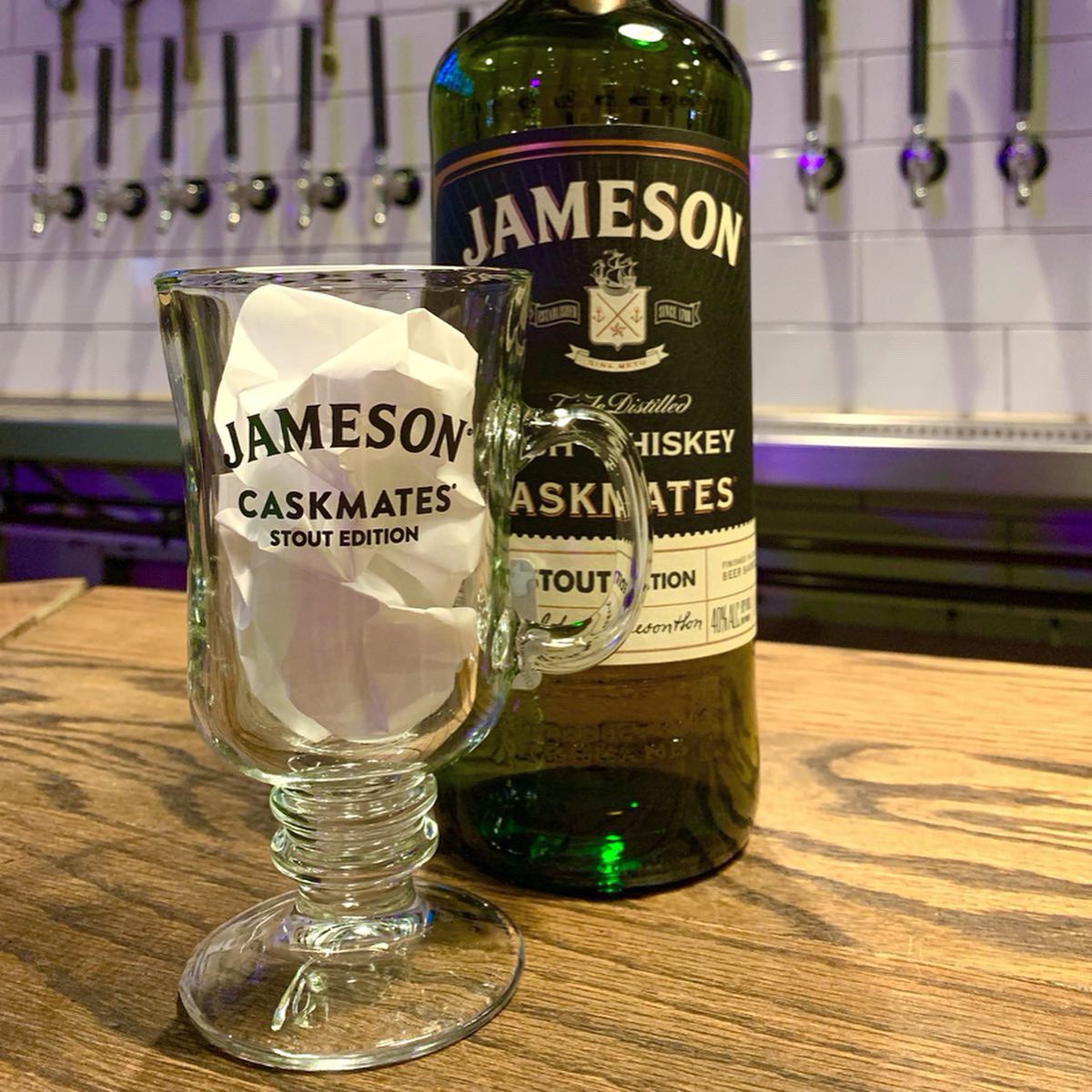 Order a frozen Irish with Jameson <a href="/JamesonIreland/">Jameson Ireland</a> Whiskey Caskmates &amp; get a free glass while supplies last! #conservatoryhtx