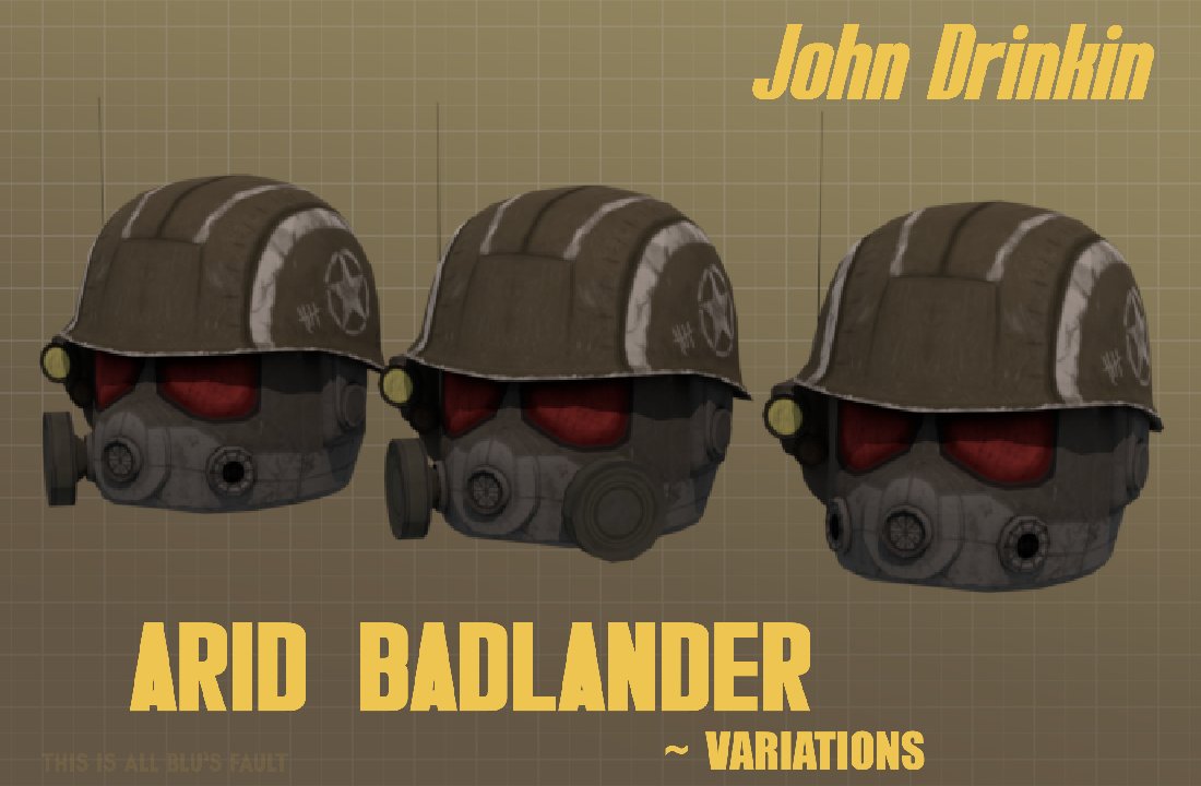 John Drinkin On Twitter In My Month Long Break I Decided To Give Substance A Go This Is The Third Model That I Ve Fully Painted The Arid Badlander Made In Blender Textured - roblox power armor