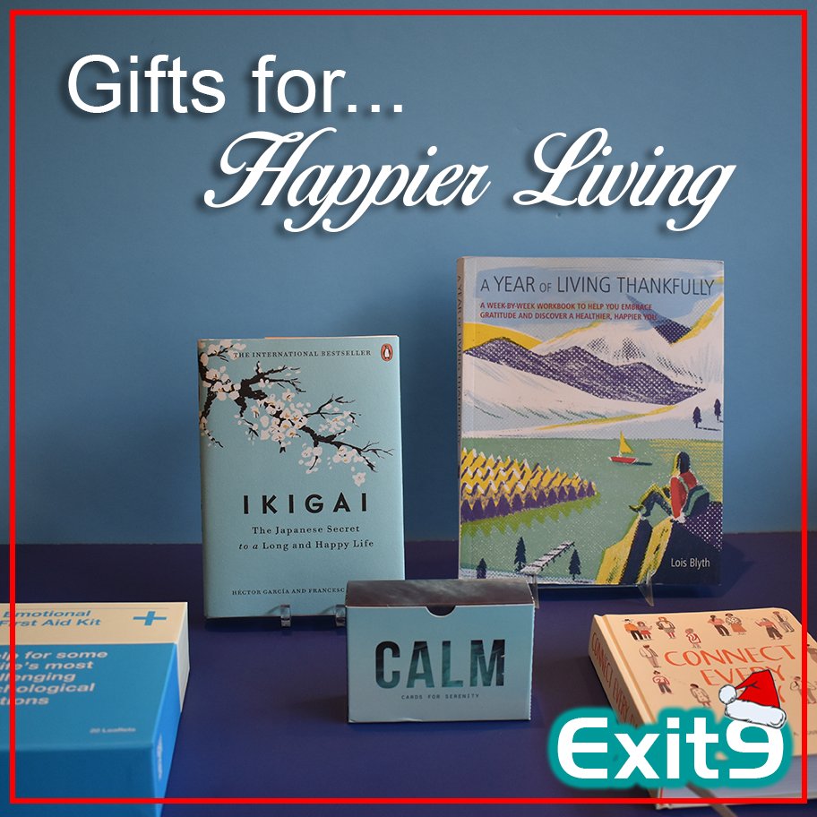 Exit9 Gift Ideas for Happier Living! 

#eastvillage  #shoplocal #giftideas #shopbrooklyn #exit9 #happierliving #books #ikigai #calm