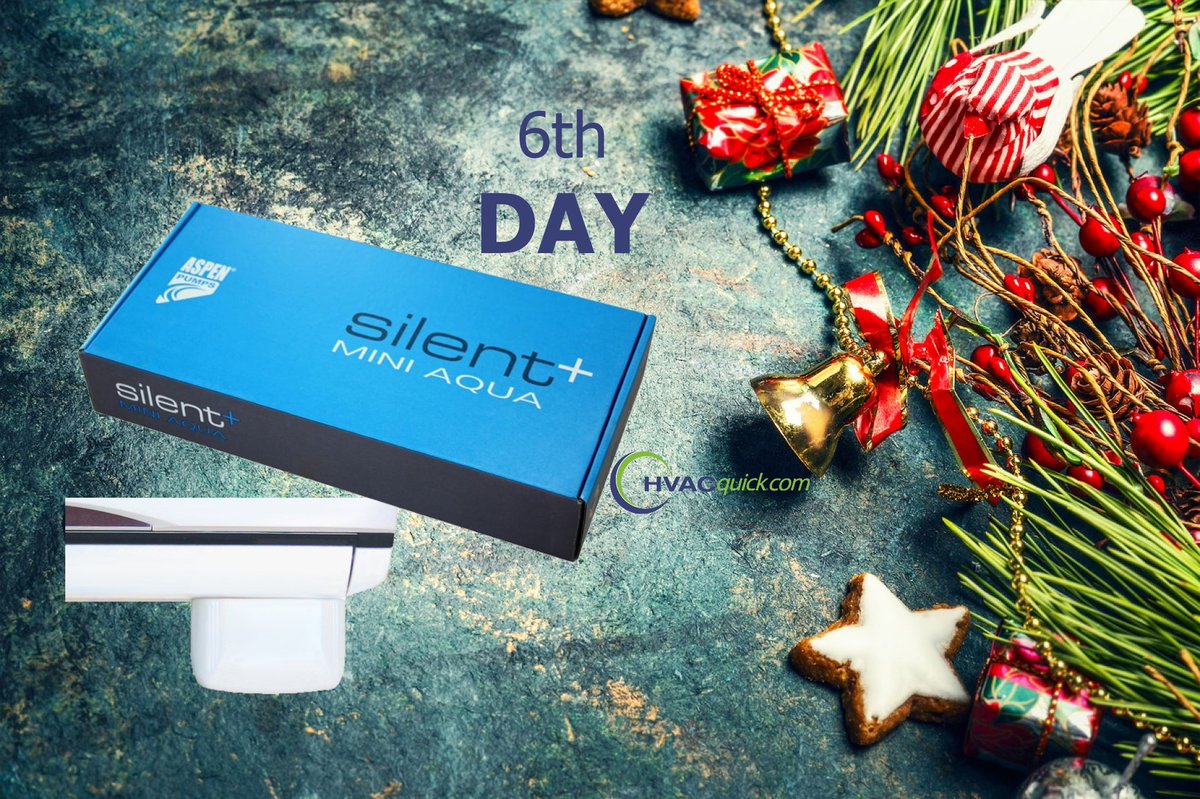 HVACQuick's tweet photo. The 6th day for the product of Christmas brings you Aspen Mini Pumps. We carry a wide variety suited for just about every AC unit. https://t.co/ld4URXfMNZ

#HVAC #condensatepump #minipump #hvactools #Christmas #productofchristmas #homeimprovement @HVACQuick @aspenpumpsgroup https://t.co/VZenyI1rcO