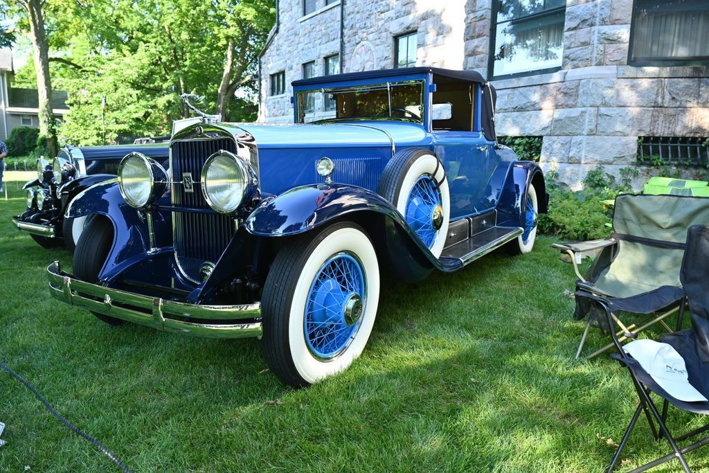 ConcoursatCopsh's tweet photo. The 1929 Cadillac 341B Convertible Coupe featured a synchromesh transmission, safety glass in all windows, and electric windshield wipers. https://t.co/xOW76eBtZQ