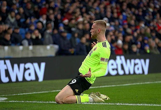 oli_mcburnie's tweet photo. That one was for u bladesmen⚔️ merry xmas❤️ @SheffieldUnited https://t.co/aK83LdchS7