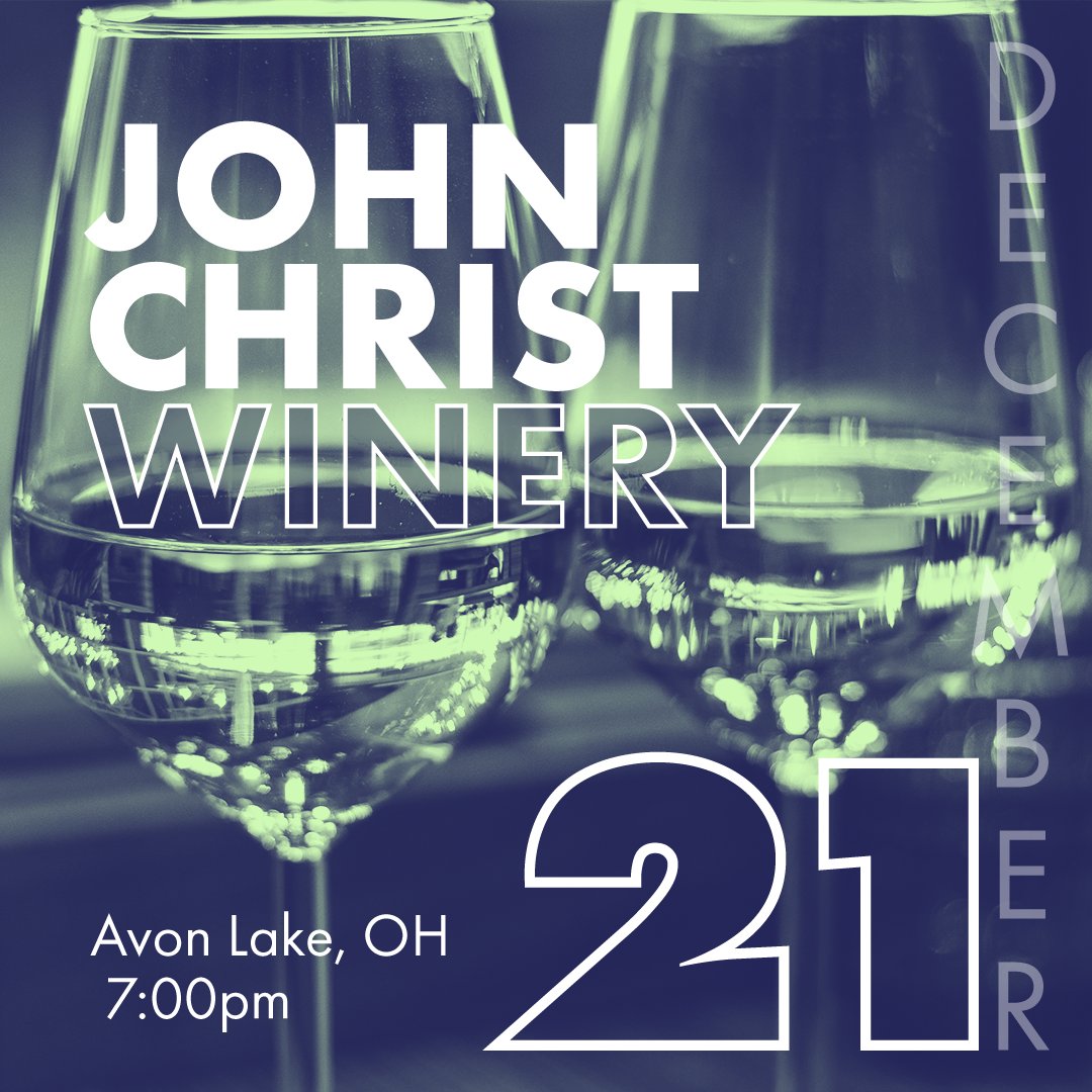 Blu_Monsoon's tweet photo. Get pumped for John Christ Winery TONITE! Music starts at 7pm! https://t.co/LwiYELluzs
