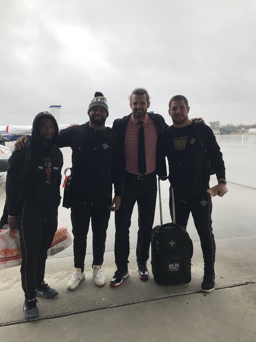 thomasmorstead's tweet photo. Business trip to Nashville
#TEAMTEAMTEAM
#WHODAT
#SAINTS 
BTW these Jordan’s have great arch support and you certainly can’t guard me in them....thanks Mike! https://t.co/fzLsLsigRR