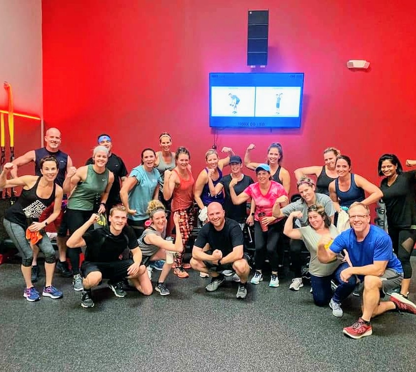 ClubFitness's tweet photo. Nothing like a kicking off Saturday with a good burn! #BurnZone https://t.co/RfjpkUpidS