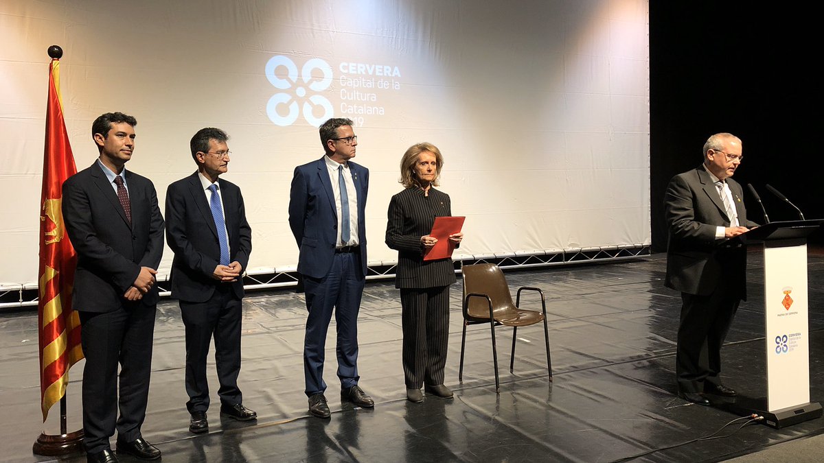 Acte de clausura de Cervera Capital de la Cultura Catalana <a href="/paeriacervera/">Paeria de Cervera</a> <a href="/cervera2019/">Cervera2019</a> més de 1.200 artistes i 40.000 espectadors han visitat la Segarra