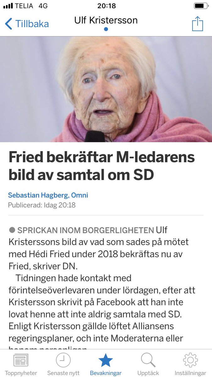 AlexandraIvanov's tweet photo. Grattis Sverige. Diskussionen har alltså gått så långt, att en av Sveriges mest respekterade personer dras in i partipolitiskt gräl. DN har haft medarbetare som sprider osanningar. Hur hanteras det? https://t.co/oxOc2IS9zN