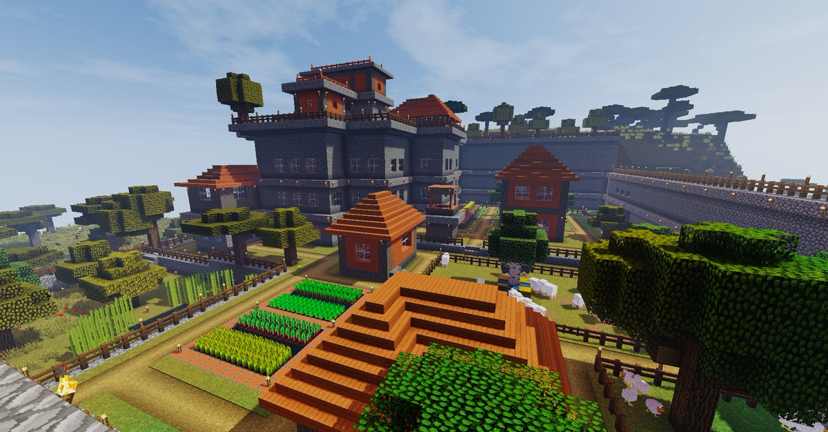 KK_Server's tweet photo. Check out Dino1K9's epic survival base in today's Survival Showcase! Featuring different sections each built out of different biome materials, it has everything you would ever need! #minecraft #kkserver #survival #1.15
IP: https://t.co/8w6G9cjVex https://t.co/9ysRH7jcKA