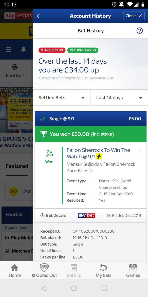 ScottPeters1's tweet photo. Awesome performance from @Fsherrock once again 👏👏🎯🎯👏👏

Added bonus is it turned £5 into £50 😉 https://t.co/3BZokX8mLe