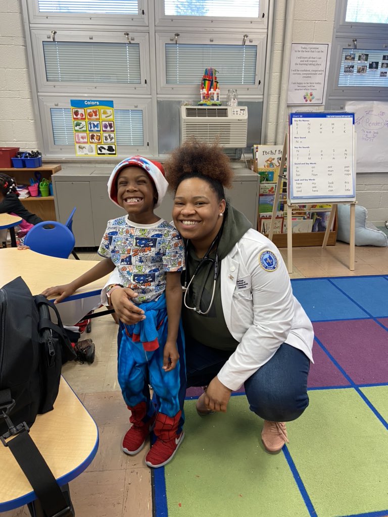 docpollard's tweet photo. When your nephew asks you to come to his pajama pizza party and bring your doctor stuff to show his friends you bring that doctor stuff and show his friends lol! Love you King Kam!!! I’ll always show up and represent for you! https://t.co/dG6GRiA64F