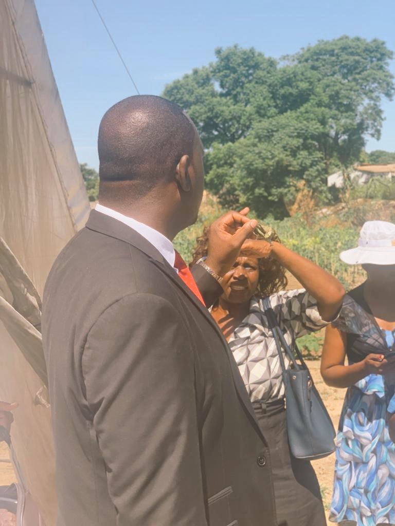 4hZimbabwe's tweet photo. 4-H Zimbabwe Foundation have partnered with Jairos Jiri - Bulawayo to assist and launch an Agric Club for young people living with disabilities. The National Director toured the farming area today and club will be launched in January 2020.

@JSirangelo @NLintheUSA https://t.co/iVyHbJdDys