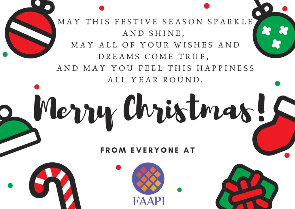 From everyone at #faapi