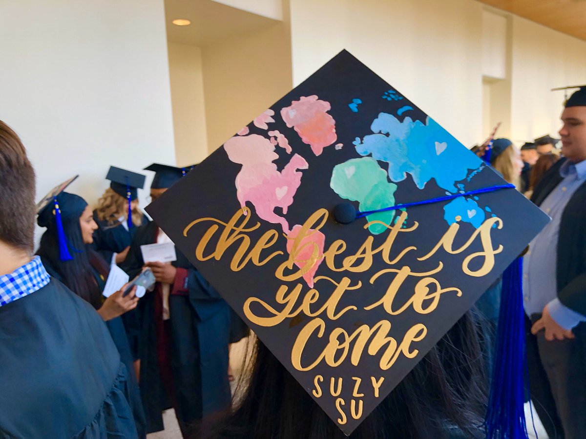 TippieIowa's tweet photo. We 🖤💛 mortar board season. 🎓 #UIowaGrad19 https://t.co/fRijShnZzX