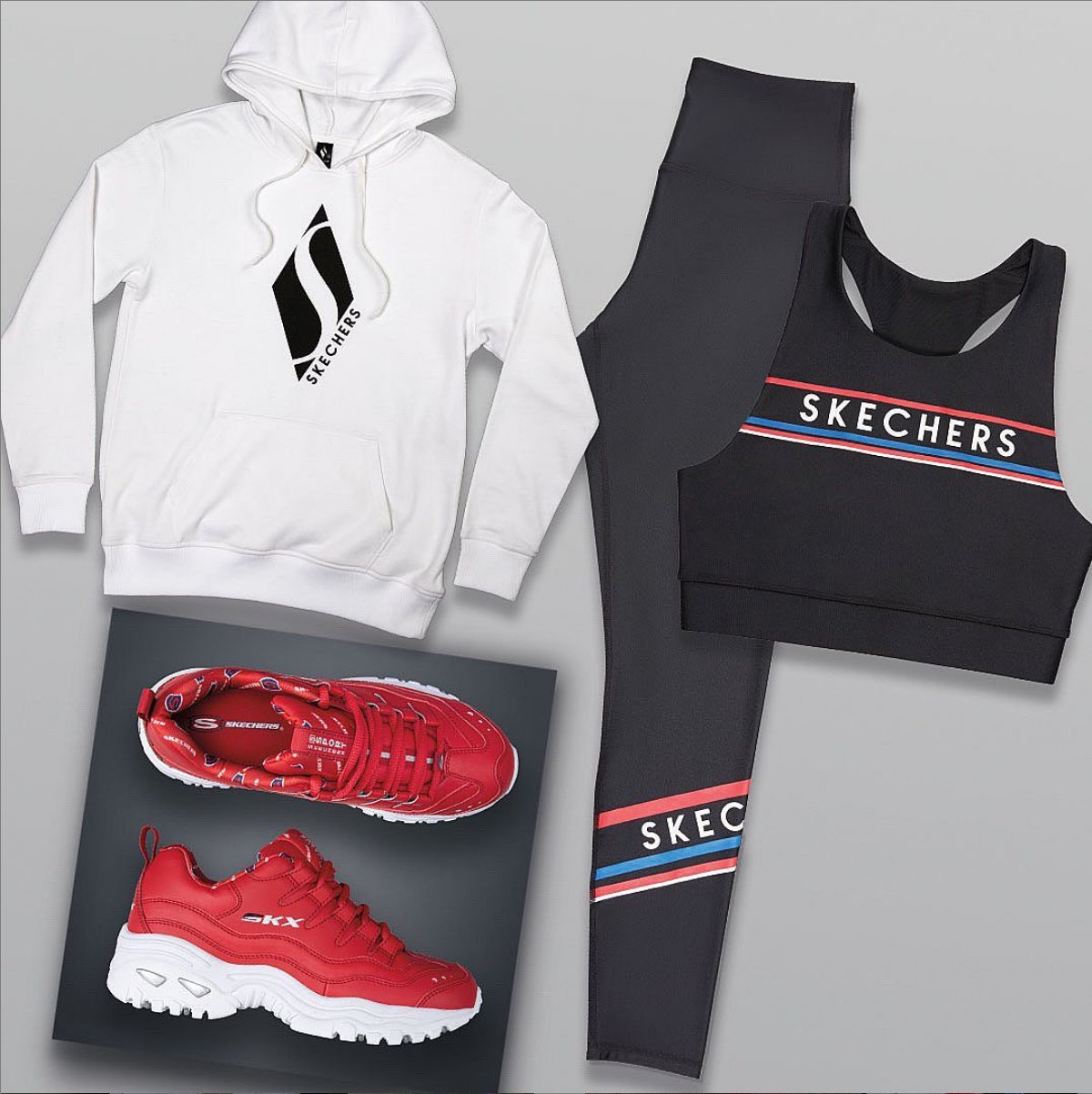 SKECHERS USA on X: Varsity vibes with a luxe feel