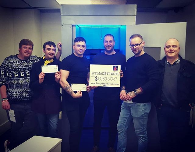 escaperoomhull's tweet photo. @pcscuk #escaperoomhull #escaperoom #fun #hull #thebankjob https://t.co/nWlD4O3nRr