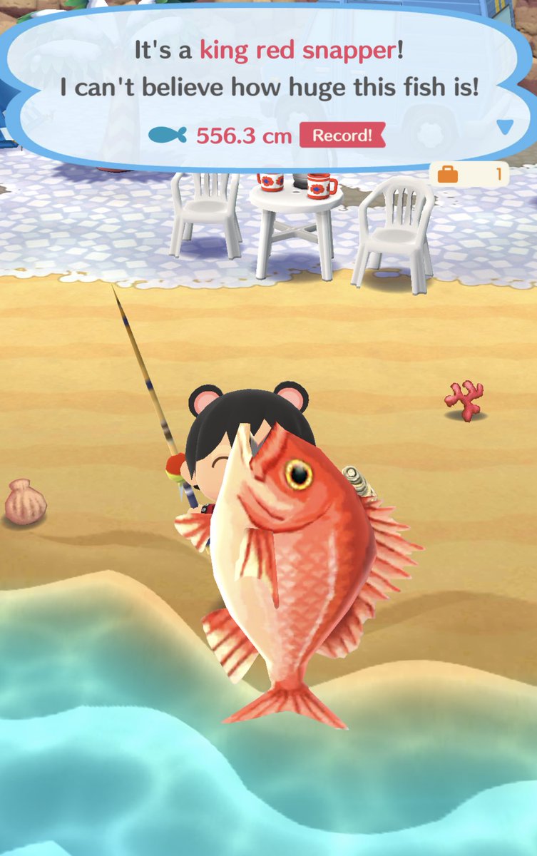 markiecrossing's tweet photo. ✾ markie caught a really big fish!🐟🌱 https://t.co/5qTZsSVhsT