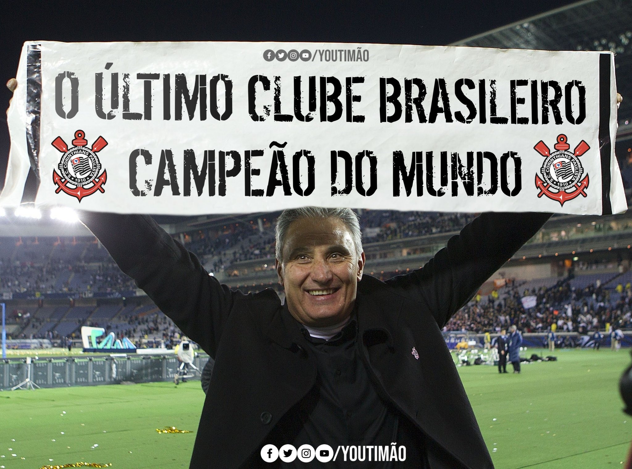 YouTimão on X: RESPEITA O ÚLTIMO CLUBE BRASILEIRO CAMPEÃO MUNDIAL!!!  #youtimao #corinthians #vaiCorinthians #mundial  / X