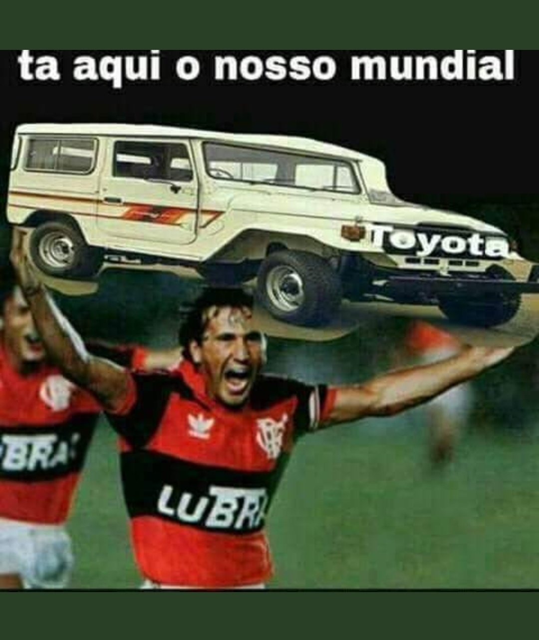 o Flamengo não Tem mundial, copa Toyota não é mundial 🎵 