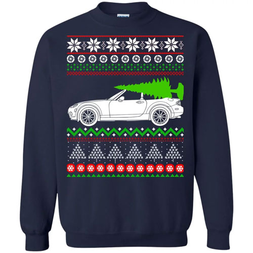 DM_Mazda's tweet photo. We're ready for #ChristmasSweater parties! https://t.co/lrBTquit75