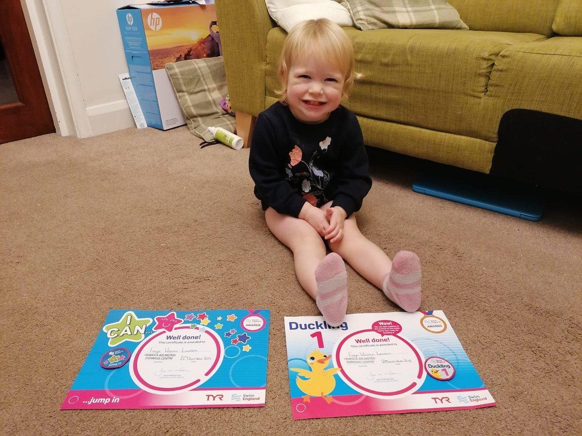 CLawson86's tweet photo. The monster has had swimming lessons for a Christmas Present. 2 lessons down 2 badges nailed
#WaterBaby #NoFear #not2yet #inthefamily https://t.co/h6YPQpkocT