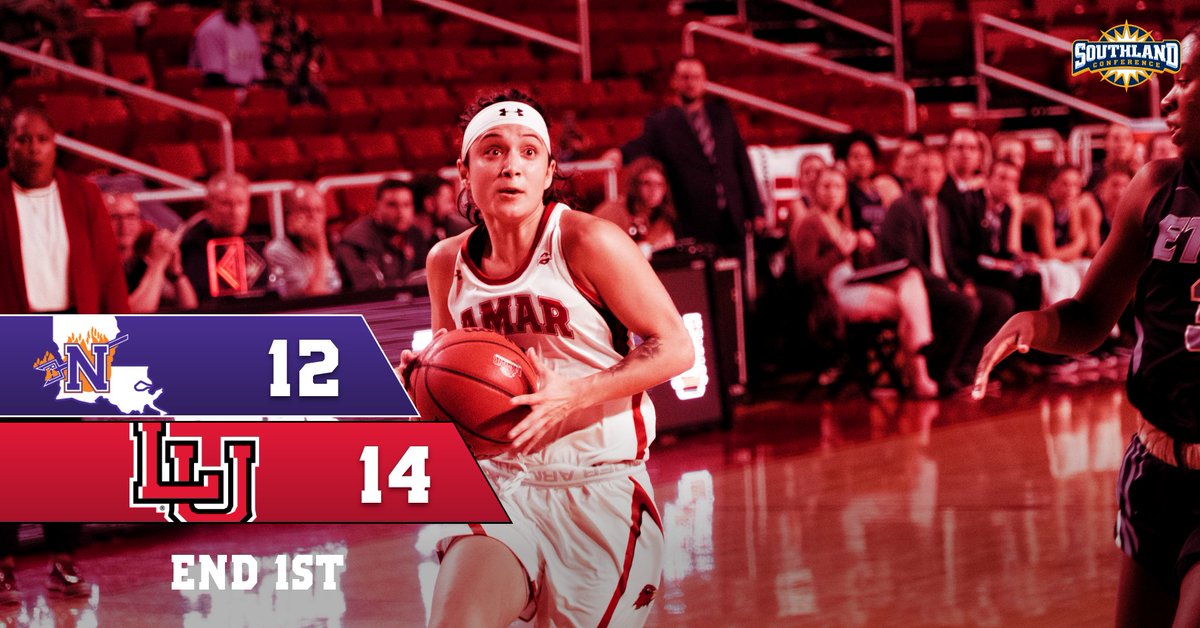 LamarWBB's tweet photo. Held 'em to no shots the last four minutes of the quarter

#WeAreLU | #BeatNWState https://t.co/BAiHIUtvNc