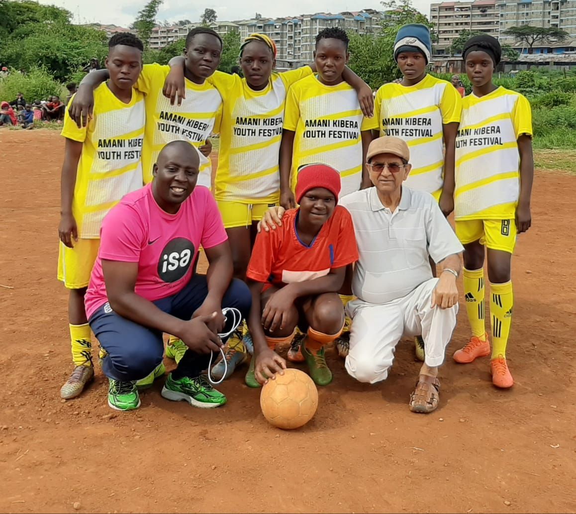 Football is about passion and it is a symbol of UNITY. HP Dawda Foundation in collaboration with Green Card Mtaani and Amani Kibera strive to nurture talents in the grassroots in a bid to empower the youth.