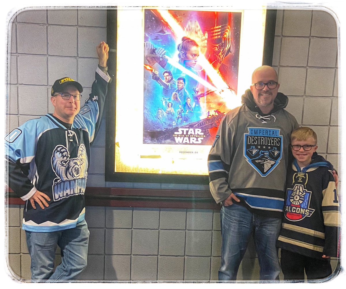 At Star Wars and saw some <a href="/GeekyJerseys/">GeekyJerseys</a>