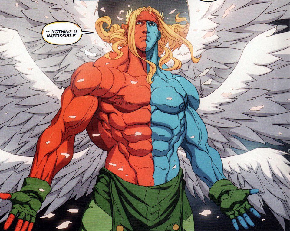 NewGenBomber's tweet image. —

Pained voice called yet again, facial features filled with dread as his treasured sparring partner was in the path of the newly fired projectile.

❝.. All intruders must be dealt with, 

even you.❞

⇁ #NewGenParadise