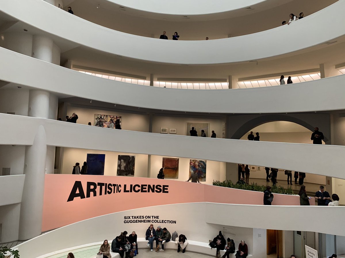 ABritSoutherner's tweet photo. One of the best ways to experience a collection of amazing attractions in #NYC is with the New York @CityPASS  - we LOVE using this to take advantage of huge discounts &amp; always something new for us to discover! Today, we visited the @Guggenheim Museum - so much cool art here! https://t.co/rMd0JNP8vT