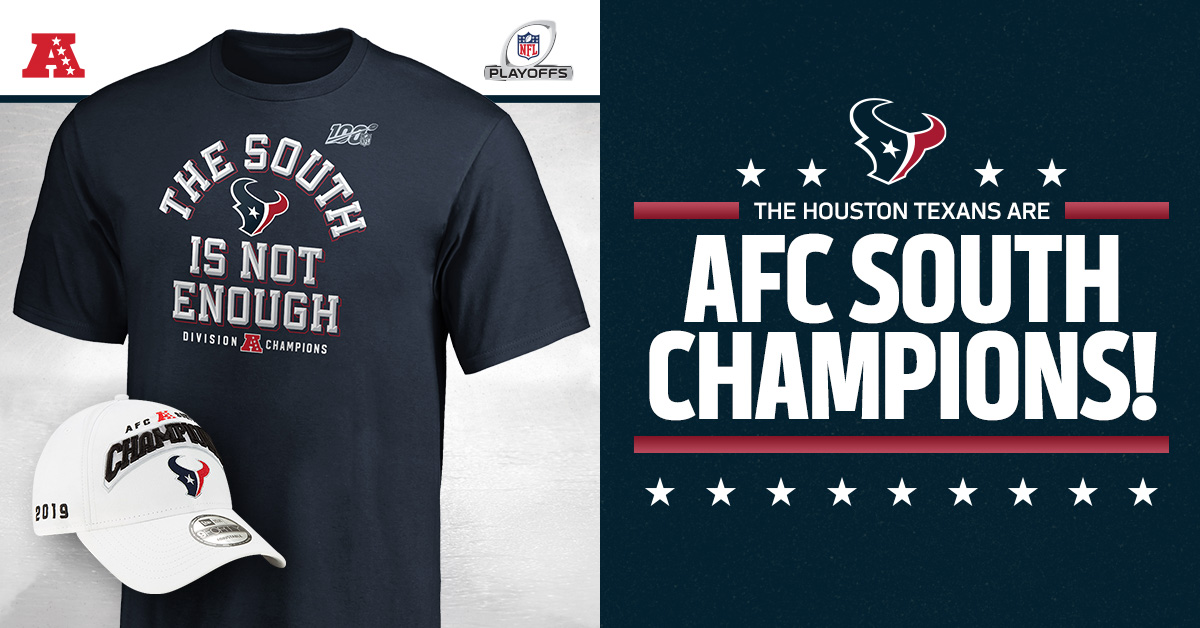 afc south champions 2019