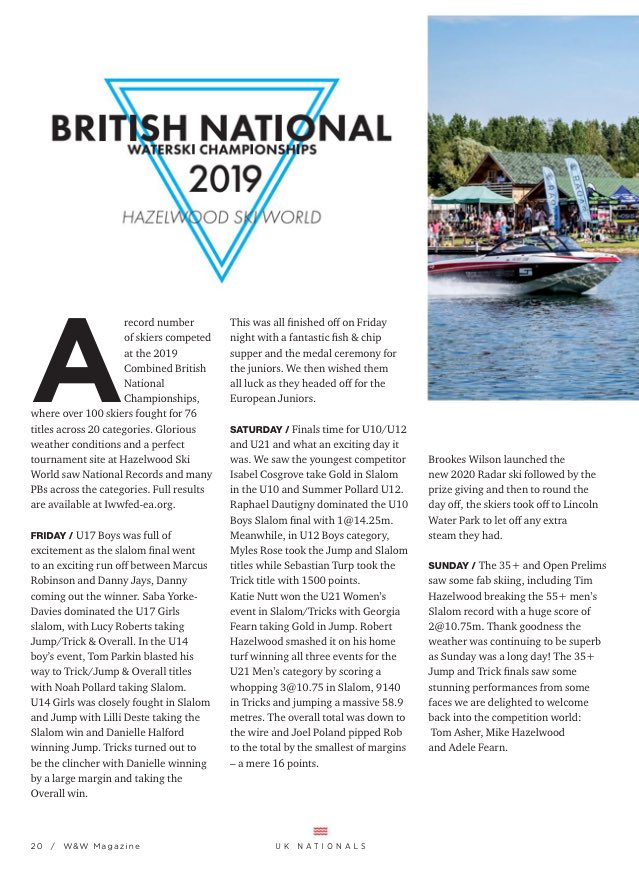 A nice new summary of the Girls U14 competition at the Nationals in the summer.