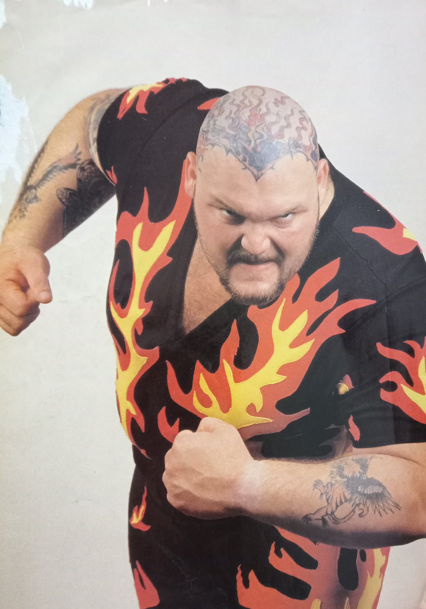 Baron Corbin Wants A Head Tattoo Like Bam Bam Bigelow This Year   RumblingRumors  Wwe pictures Bam bam bigelow Nxt divas