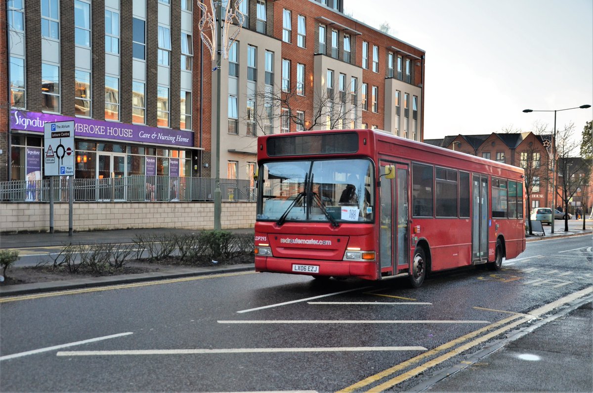 TheRealStavioni's tweet photo. Busy time at work, haven't photographed a #train for ages now! Still haven't, but today photographed #RailReplacementBuses in #Camberley on @SW_Help Ascot - Aldershot services. @courtneybuses @redroutemaster and @StagecoachSouth providing the action! #Bus https://t.co/CXRdO9HgMV