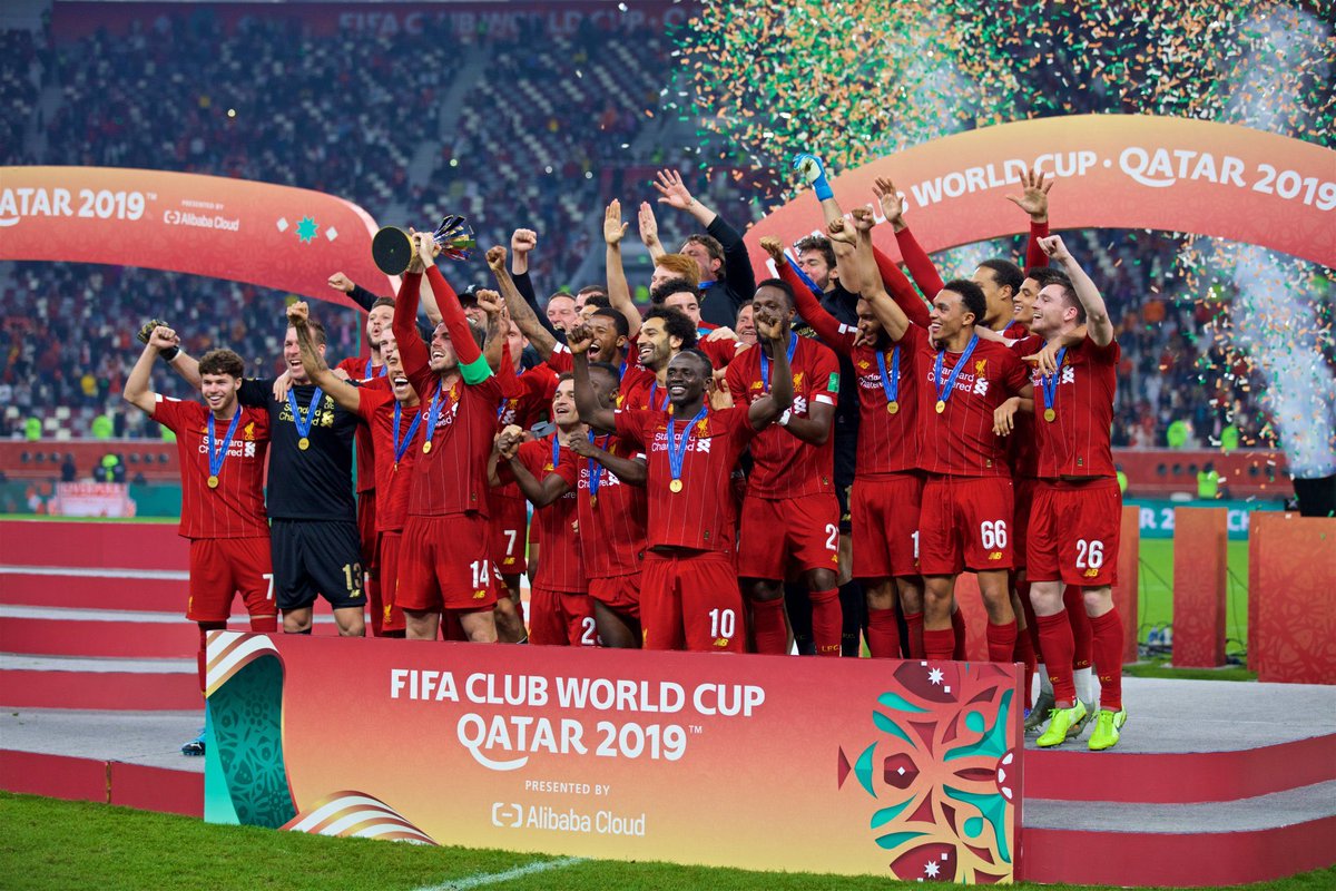 Fans Of Teams That Will Likely Never Even Get The Chance To Compete In The Club World Cup: “Who cares about the Club World Cup?”Liverpool Fans: “Can’t talk, busy being World Champions”  #LFC   #ClubWC
