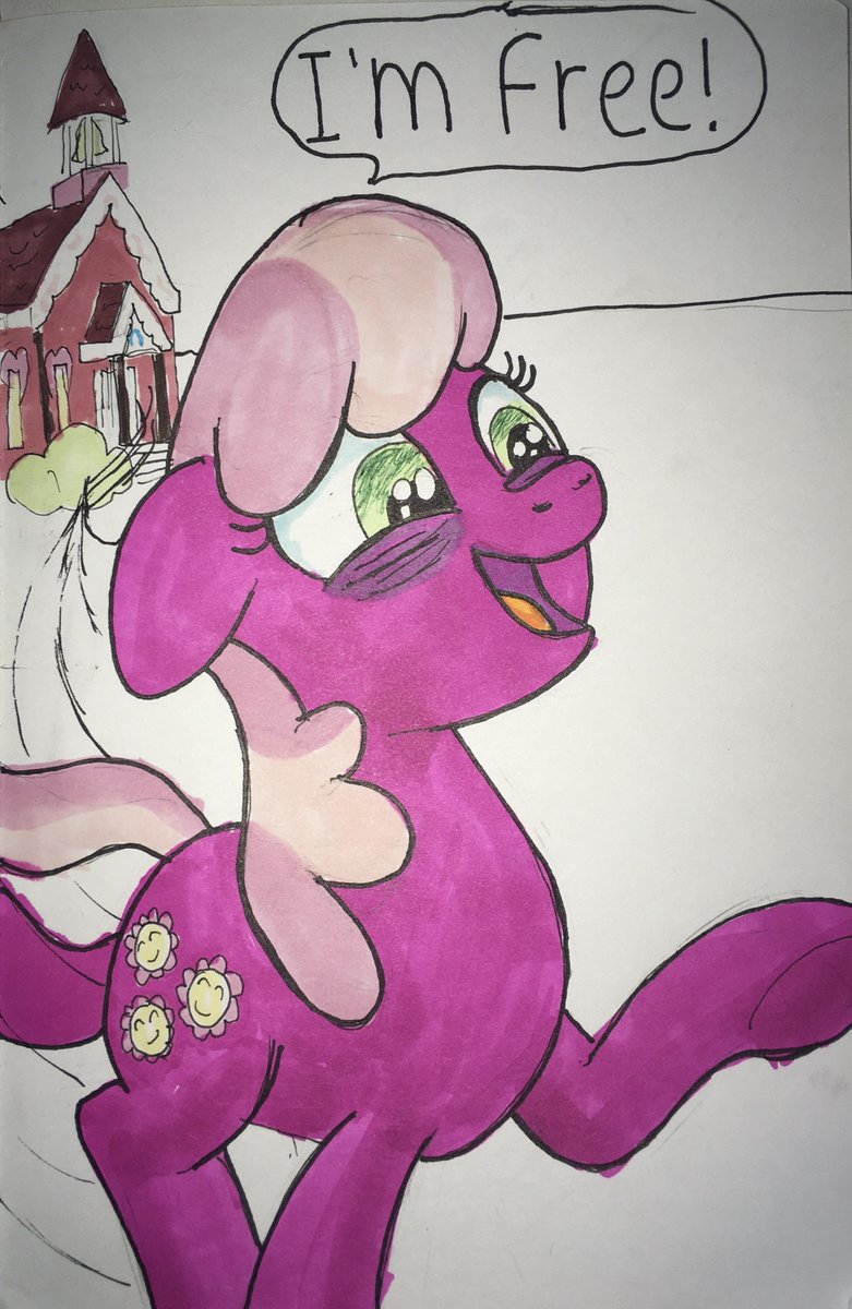 21st of December 
Schools are finished for the Christmas holiday.
#cheerilee
#MyLittlePony #Christmas