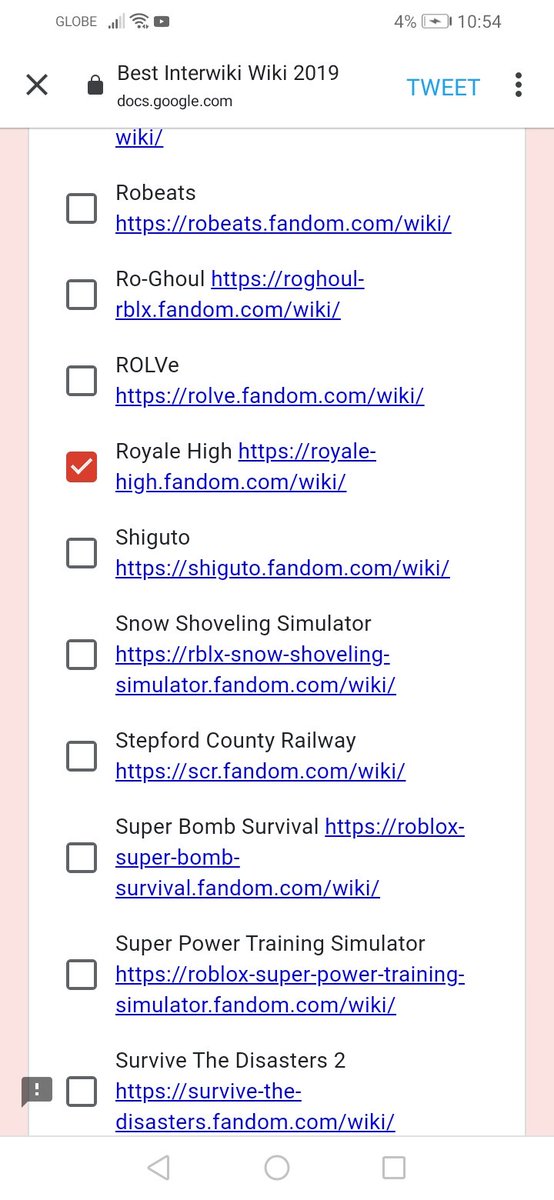 Limey On Twitter The Royale High Wiki Is A Candidate For Best Interwiki Of The Year If You D Like To Vote For Us You Can Vote Here It Doesn T Take - roblox royale high school wiki