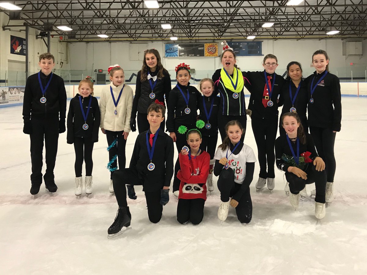 BrantSkating's tweet photo. 2019 Club Competition Team Event!  Great job everyone!!!

Gold-Christmas Future
Silver-Christmas Present
Bronze-Christmas Past https://t.co/zDP8E4jZdP