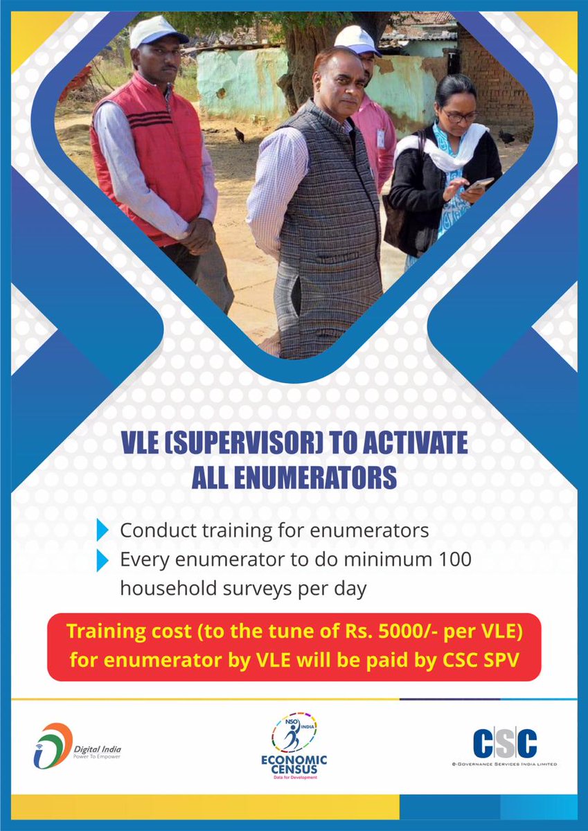 multimediachand's tweet photo. CSC 7th Economic Census my Digital Army Started Census Activities and successfully completed 100% accuracy 3000+ Household and Commercial Business at Anekal Bangalore. Thanks CSC Credit Training Amount my DSP n Given opportunity And Responsible Work.. @dintya15 @CscKarnataka https://t.co/80lcYgKBms