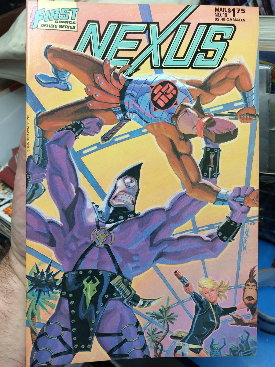 strangeadventrz's tweet photo. Kreed in Baron &amp; Rude's Nexus #AwesomeComicCharacters #Nexus #Kreed #GucciAssassins https://t.co/QwnIau1rOY