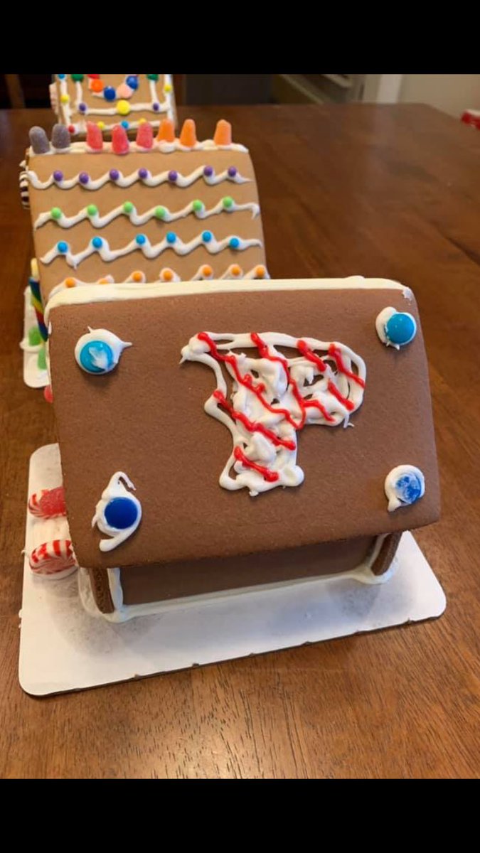 FEO_D_Flat's tweet photo. Even gingerbread houses represent Pelicans Baseball @flockbaseball https://t.co/NdBxKsRcwi