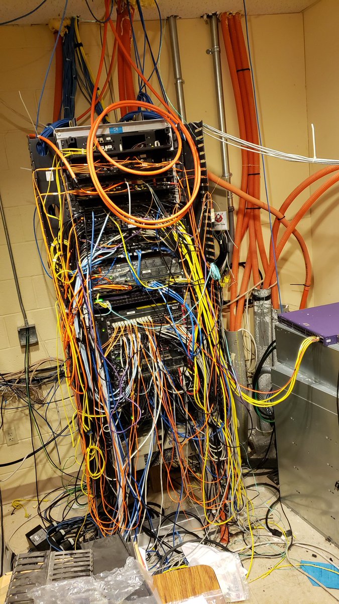 TAGLEROCK's tweet photo. This weekends worksite! Our crew putting in after hours work before the Christmas holiday! #itsupport #itservices #itsecurity #serversupport #ciscosupport #enterprisewifi #southtexasit #vmwaresupport #managedit #technology #fiberoptic https://t.co/3ni2O8pNGc https://t.co/4LKFHYxLrJ